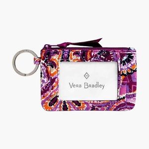 Vera Bradley zip ID case, Dream Tapestry